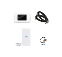 4G комплект для села WiFi роутер ZTE MF920U с комнатной антенной MIMO 8.8Дб