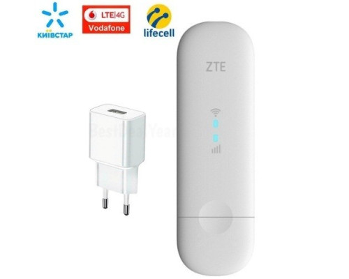 4G/3G модем Wi-Fi роутер ZTE MF79U с адаптером и MIMO разъемами под антенну (Киевстар, Vodafone, Lifecell)