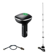 Комплект 4G WiFi USB роутер Huawei E8372 + автомобильная антенна 9 дБ