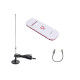 Комплект 4G интернет в автомобиль 4G WiFi USB роутер Olax U90H + автомобильная антенна 9 дБ
