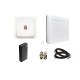Комплект 4G WiFi роутер ZTE MF286 + антенна MIMO 2х17 Дб + Powerbank 20000 мАч