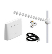 Комплект 4G WiFi роутер ZTE MF293N + 4G антенна MIMO 2х20 дБ