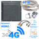 Антенный комплект 3G/4G MIMO YUST 2x17ДБ + 2 по 10 м кабель  + 2 переходника