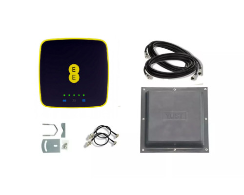 Комплект 4G WiFi роутер Alcatel EE40 + антенна MIMO YUST 2x15 Дб