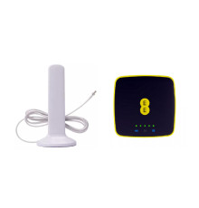 Комплект 3G/4G WiFi роутер Alcatel EE40 + автомобильная антенна 16 Дб