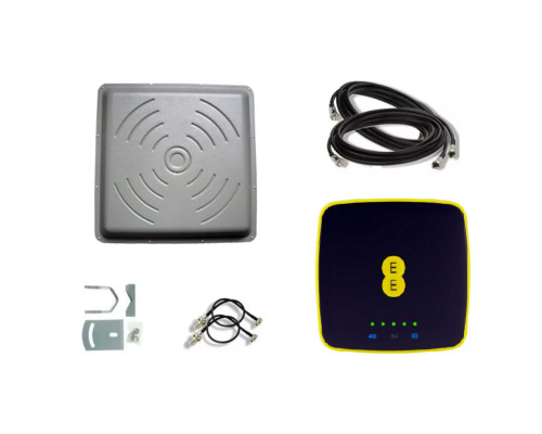 Комплект 4G WiFi роутер Alcatel EE40 + антена MIMO RNet 2x24 Дб