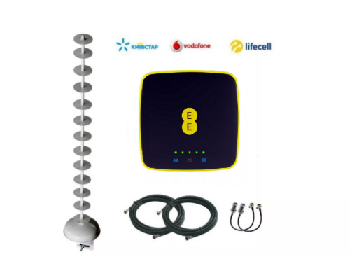 Комплект 4G WiFi роутер Alcatel EE40 + антенна MIMO 2x20 Дб