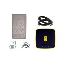 Комплект 4G WiFi роутер Alcatel EE40 +  антенна панельная MIMO 17Дб (900-2700 мГц)