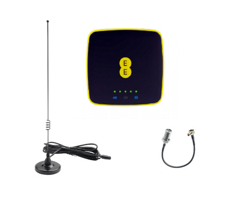 4G WiFi модем Alcatel EE40 + автомобильная антенна 7 дБ