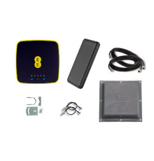 Комплект 4G WiFi роутер Alcatel EE40 + антенна MIMO YUST 2x15 Дб + Powerbank 10000 мАч