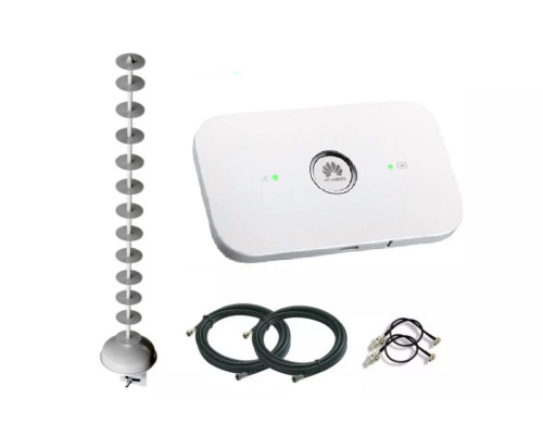 Комплект 4G WiFi роутер Huawei E5573 + антенна MIMO 2x20 Дб