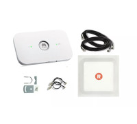 Комплект 4G WiFi роутер Huawei E5573 + антенна MIMO RNet 2x17 Дб