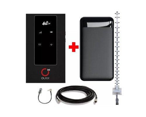 Мобильный модем 4G c WI-FI Olax MF981 с антенной и Powerbank
