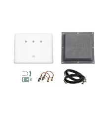 4G комплект WiFi роутер ZTE MF293N + антенна MIMO YUST 2x15 Дб