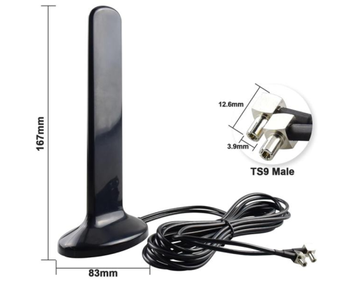 Комплект 4G WiFi USB роутер Novatel MiFi 8800L + автомобильная антенна 16 дБ