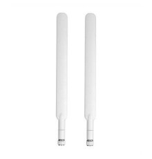 3G/4G антенна терминальная для роутеров 5 дБ  (800-2700 МГц) SMA White, 2 шт