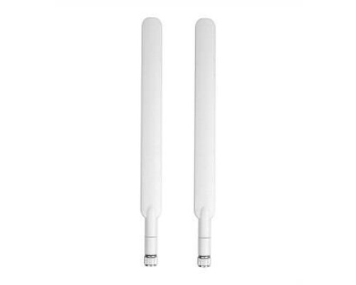 3G/4G антенна терминальная для роутеров 5 дБ  (800-2700 МГц) SMA White, 2 шт