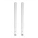 3G/4G антенна терминальная для роутеров 5 дБ  (800-2700 МГц) SMA White, 2 шт