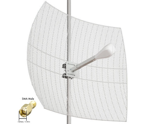 Kroks KNA24 24Дб 1700-2700МГц 4G антена параболічна