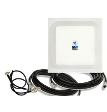Антенный комплект 3G/4G антенна MIMO RNet 17ДБ + кабель + переходники