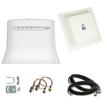 Комплект 4G WiFi роутер ZTE 283U + 4G антенна MIMO 2х15 дБ + кабель + переходник