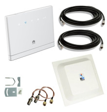 Комплект 4G WiFi роутер Huawei B315 + 4G антенна комплект MIMO 2x15 дБ