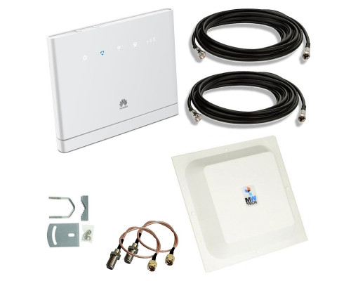 Комплект 4G WiFi роутер Huawei B315 + 4G антенна комплект MIMO 2x15 дБ