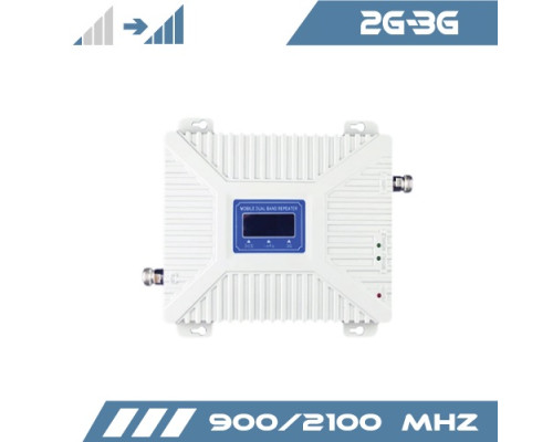 Комплект усиления сигнала "Связь + 3G интернет" с антенной 11 Дб  (900/2100 МГц)