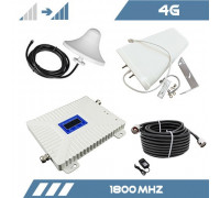 Комплект усиления сигнала "4G интернет" с антенной 11 Дб  (1800 МГц)