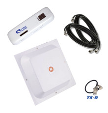Комплект 4G WiFi USB роутер Huawei E8278 + 4G антенна 2x17 дБ + кабель + переходник