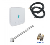 4G комплект для села WiFi роутер Alcatel HH40V c антенной Rnet 2x20 дБ