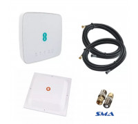 4G комплект для села WiFi роутер Alcatel HH40V c антенной Rnet 2x17 дБ