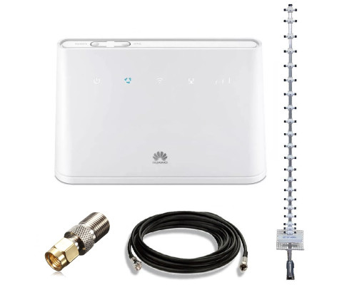 Комплект 4G WiFi USB роутер Huawei B311 + 4G антенна  Стрела 21Дб
