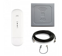 Комплект 4G WiFi USB роутер ZTE MF79u + 4G антенна 17 дБ (900-2700 МГц)