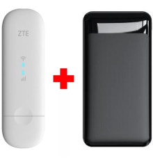 4G модем с WIFI ZTE MF79U + Powerbank 10000 мАч