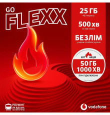 Стартовый пакет Vodafone Flexx GO