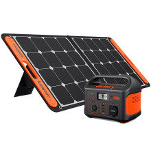 Зарядная станция для автомномной работы Jackery Explorer 500W с солнечной панелью 100w