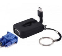 Переходник для Type-C на VGA адаптер Type-C to VGA для телевизора кабель для проектора PAVLYSH (PA-24)