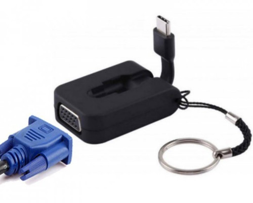 Переходник для Type-C на VGA адаптер Type-C to VGA для телевизора кабель для проектора PAVLYSH (PA-24)