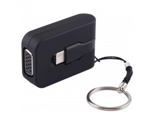 Переходник для Type-C на VGA адаптер Type-C to VGA для телевизора кабель для проектора PAVLYSH (PA-24)