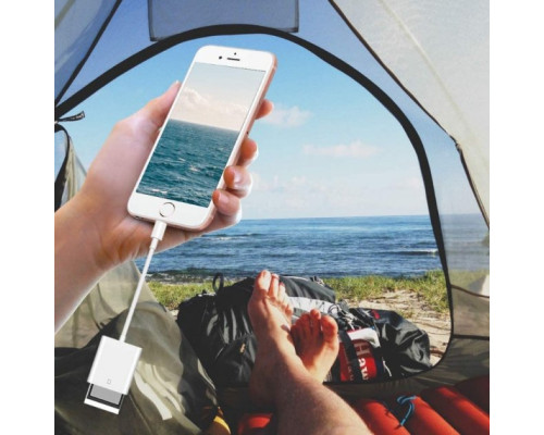 Перехідник для iPhone на SD Card Reader адаптер для iPad на картрідер SD Card