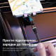 Магнитный кабель для быстрой зарядки всех смартфонов и планшетов USB-кабель 3в1 Micro USB Type C USB C 3A Быстрая зарядка Вращение на 360° 1м Pavlysh XC-17