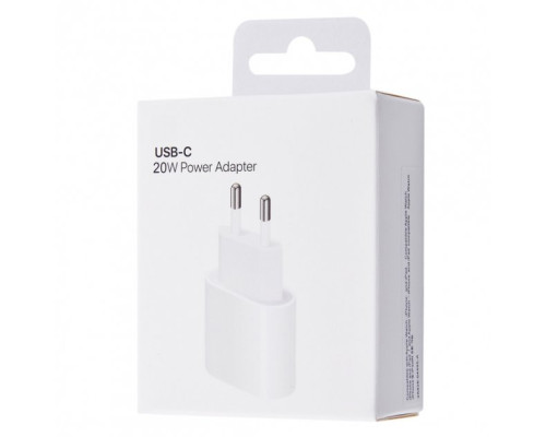 Зарядний пристрій USB-C 20W Блок живлення для айфон Type-C PAVLYSH Power Adapter Адаптер для заряджання Samsung/iPhone/iPad White (PZ-35)