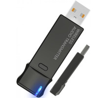 USB Bluetooth аудио передатчик 5.3 2022 для телевизора одновременное подключение двух устройств наушники или колонка подходит для PS5, PS4, игровых устройств Android PAVLYSH КА-93