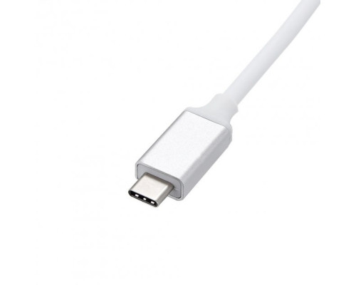 USB хаб для MacBook Type C на 3 USB 3.0 та HDMI адаптер Usb hub для USB-C to USB та HDMI на комп'ютер MacBook hub PAVLYSH (PH-12)