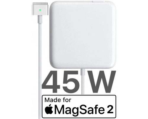 Зарядка для Macbook 45W блок живлення MagSafe 2 Power Adapter зарядний пристрій Apple 45W