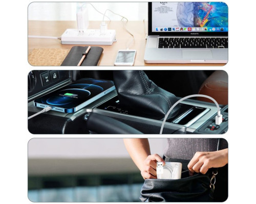 Кабель для заряджання iPhone довжиною 2 метри з роз'ємом Apple Lightning to USB зарядка для айфона 2m шнур для передачі даних синхронізації iPad Data Cable fast charge для iOS