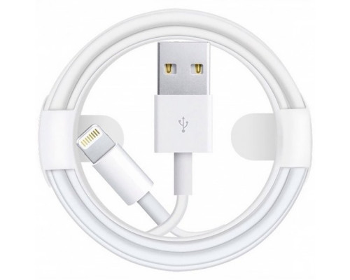 Кабель синхронізації заряджання для Apple Lightning to USB 1.5м для іOS пристроїв iPhone iPad White