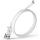Кабель зарядки для Apple Lightning to USB для іOS пристроїв iPhone/iPad/iPod 1m кабель для айфона