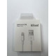 Кабель зарядки для Apple Lightning to USB для іOS пристроїв iPhone/iPad/iPod 1m кабель для айфона